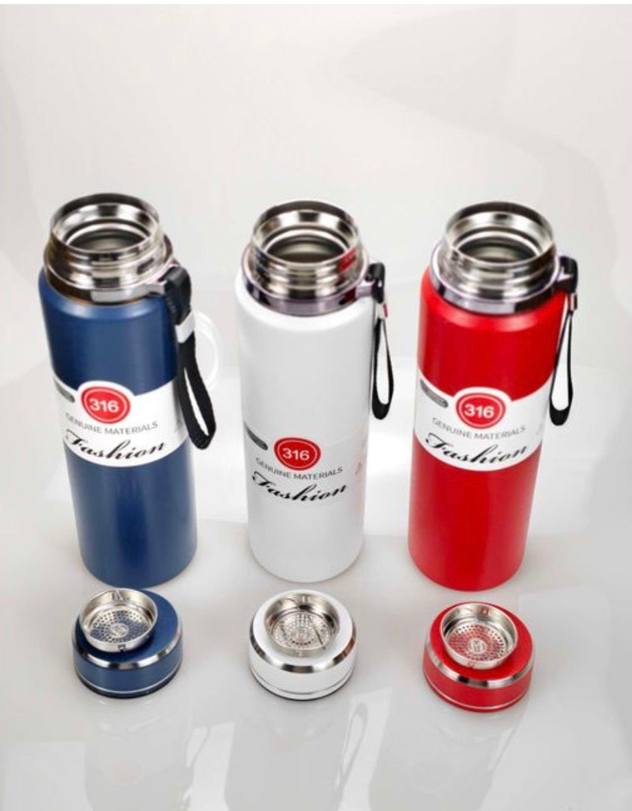 Gourde Isotherme "Fashion" en Inox 316 - Garde Chaud/Froid