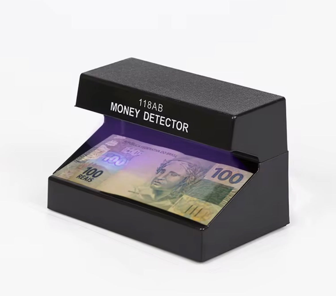 Détecteur de Faux Billets LED Professionnel AD-105 - Lampe UV Haute Précision pour Billets, Cartes et Documents