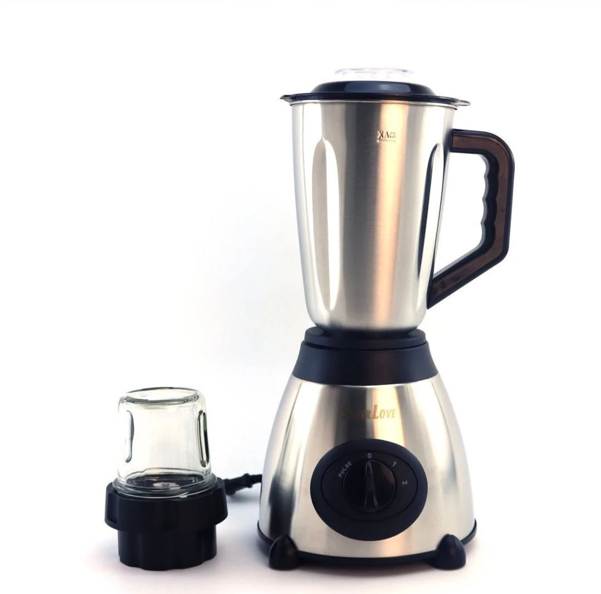 Blender & Extracteur de Jus Silver Love SC-Y67 Acier Inoxydable 1.5L