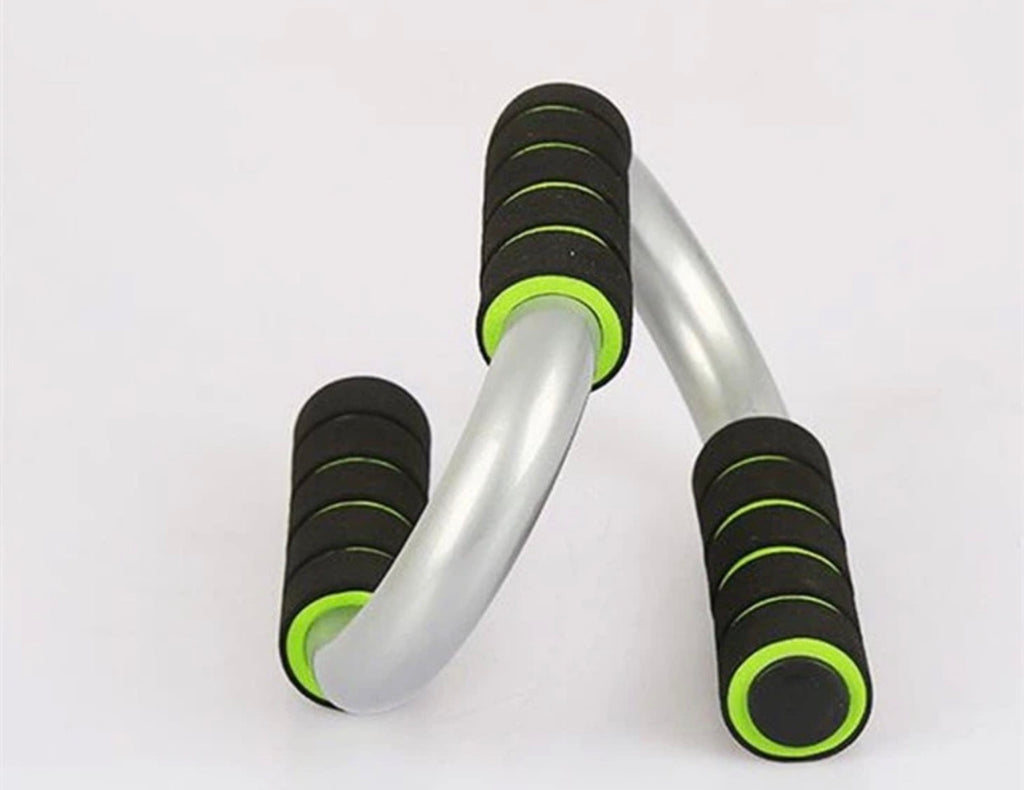 Barres de Pompes Professionnelles en Acier – Paire de Poignées Fitness Antidérapantes