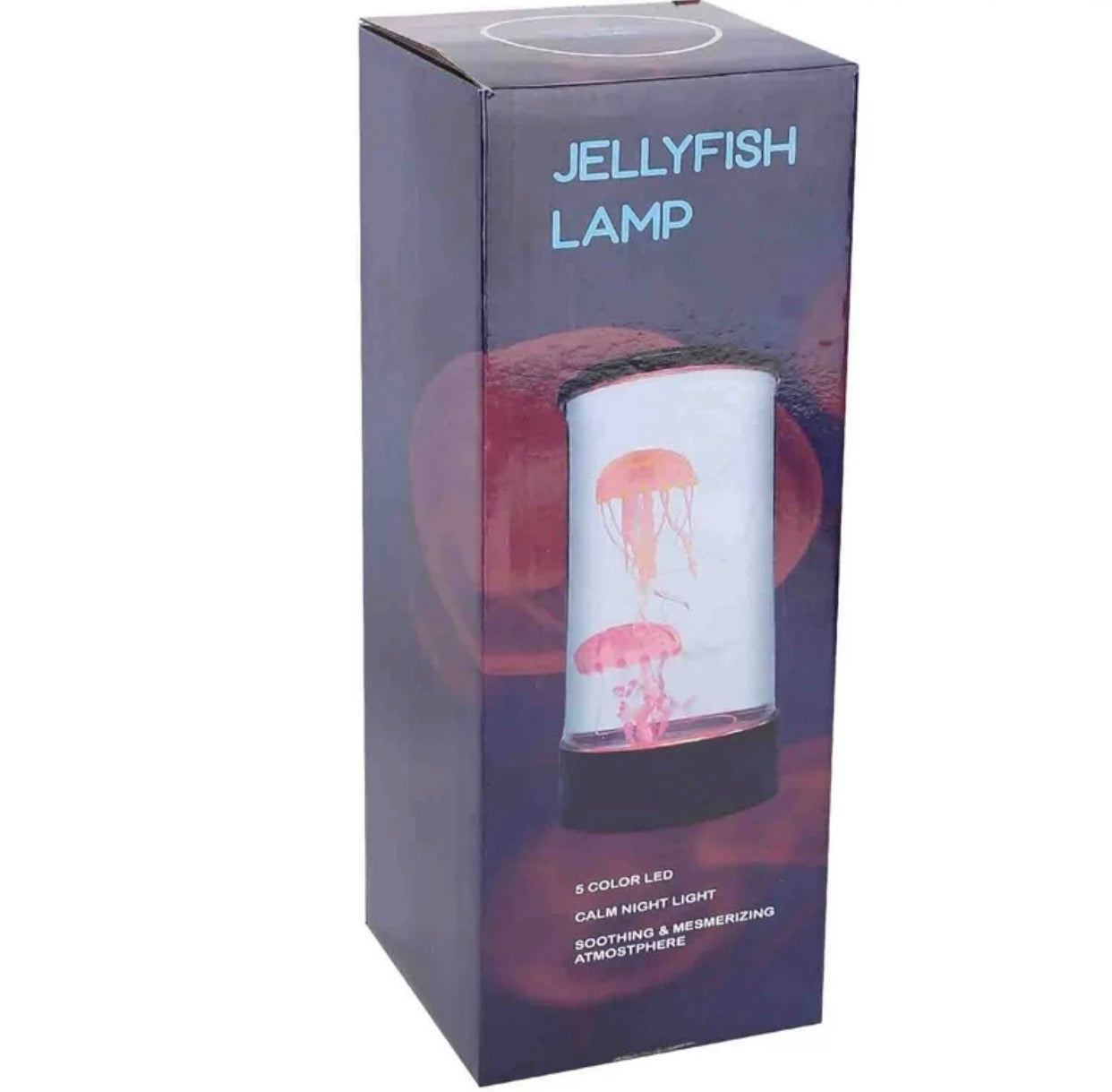 Lampe Méduse Opulars LED 5 Couleurs : Veilleuse Apaisante et Atmosphère Hypnotisante