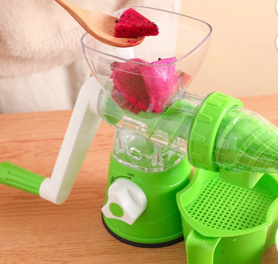 Extracteur de Jus Manuel Multifonction 3-en-1 Find Back RF-707 - Fruits, Légumes & Crème Glacée