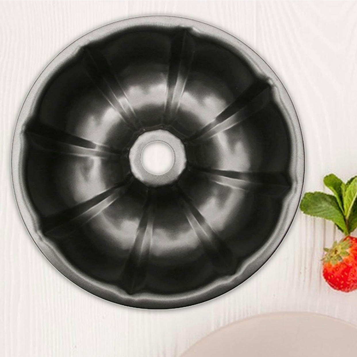 Moule à Kouglof et Bundt Cake – Design Cannelé avec Revêtement Antiadhésif