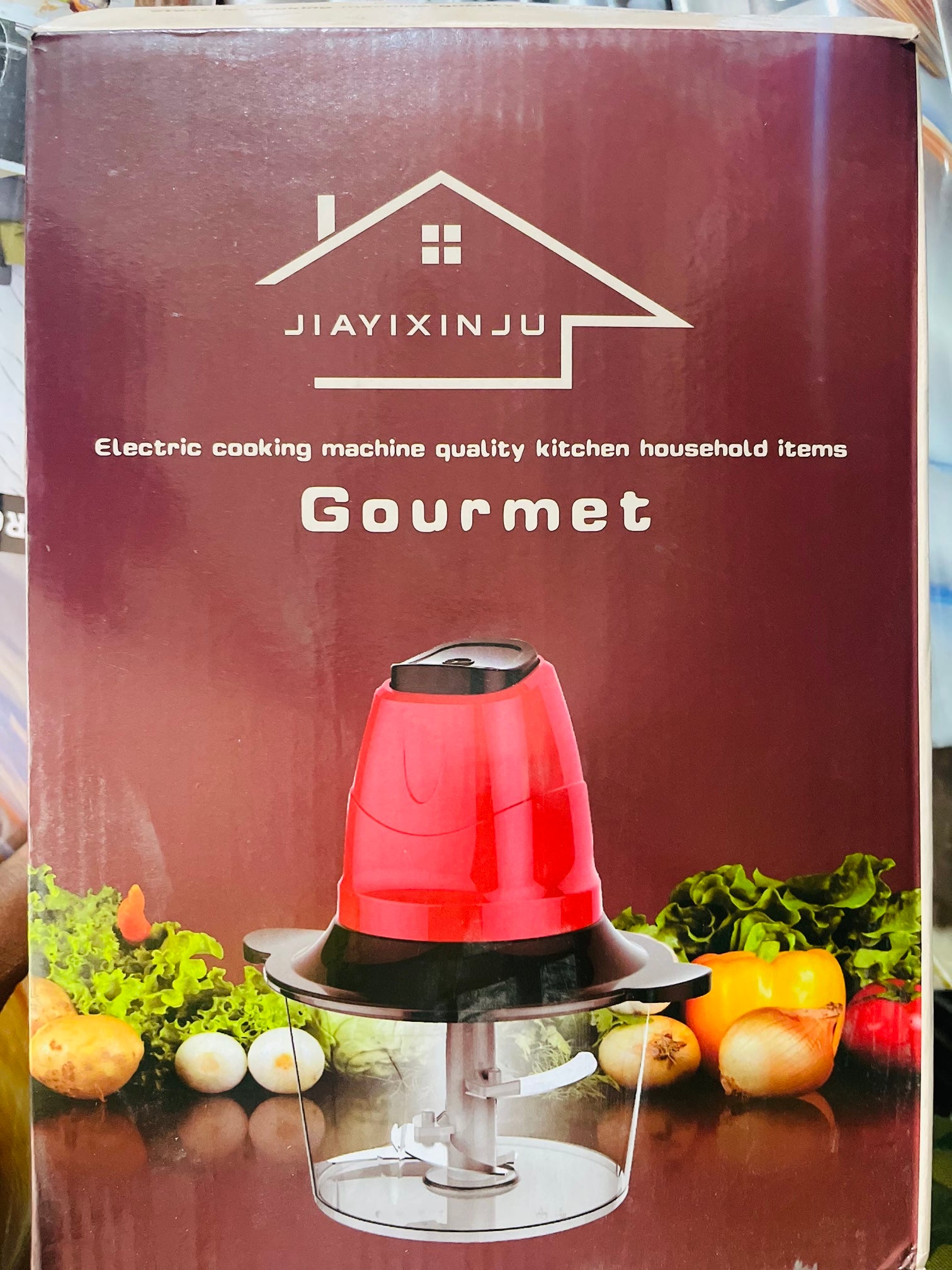 Hachoir/Robot Culinaire Électrique Compact Jiayixinju - Machine de Cuisson Polyvalente Gourmet