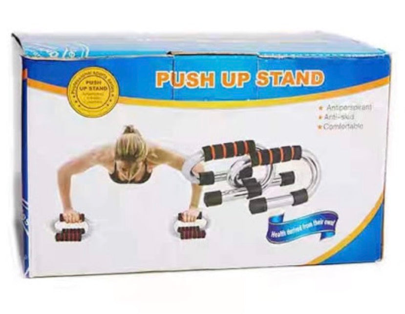 Barres de Pompes Professionnelles en Acier – Paire de Poignées Fitness Antidérapantes