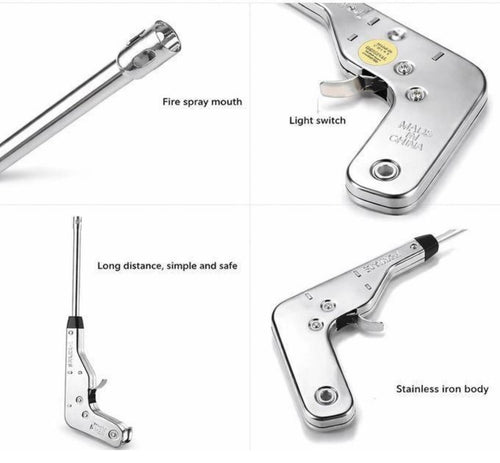 Allume-Gaz Électronique Piezo Spark-L – Sans Piles ni Recharge – Qualité Japonaise