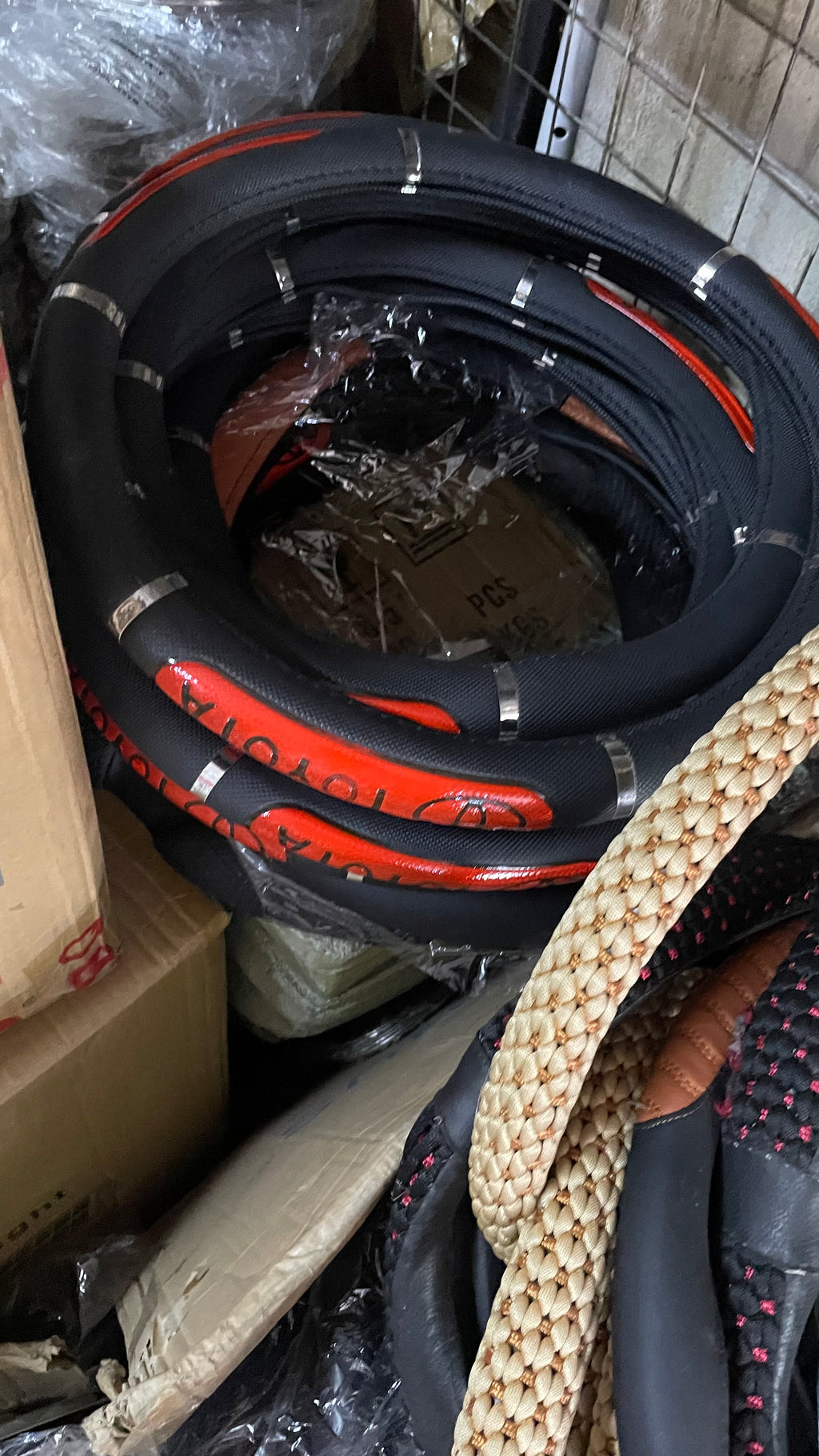 Couvre-Volant de Voiture Sportif et Respirant – Confort & Antidérapant