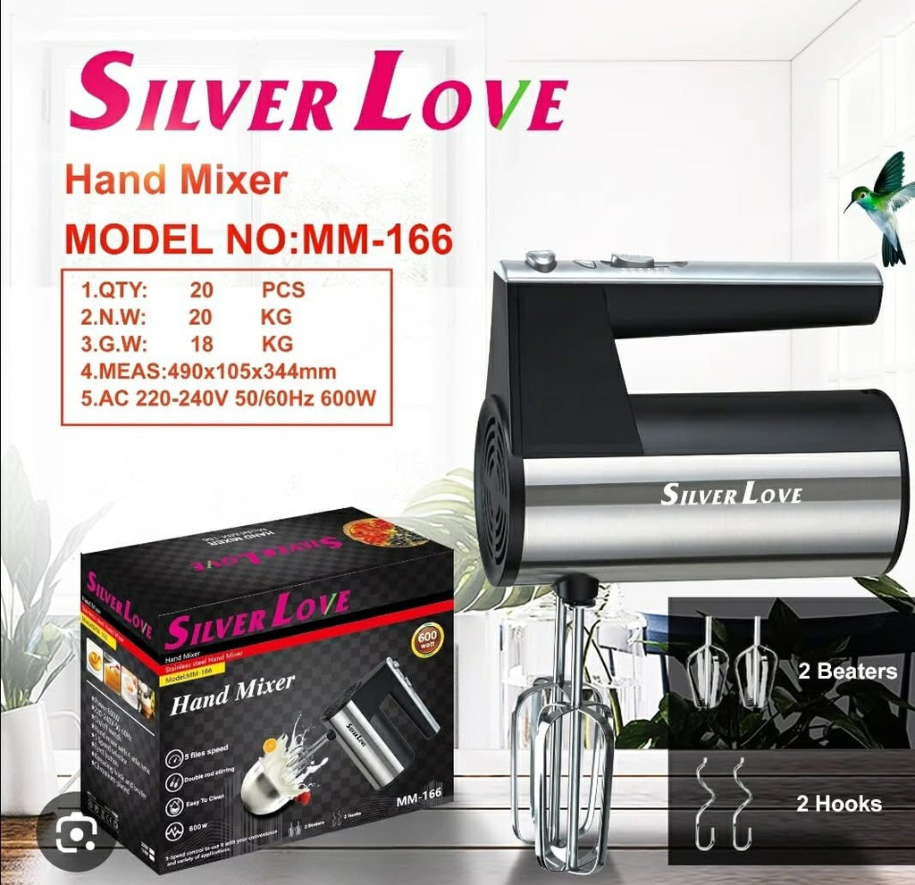 Batteur à main électrique Silver Love